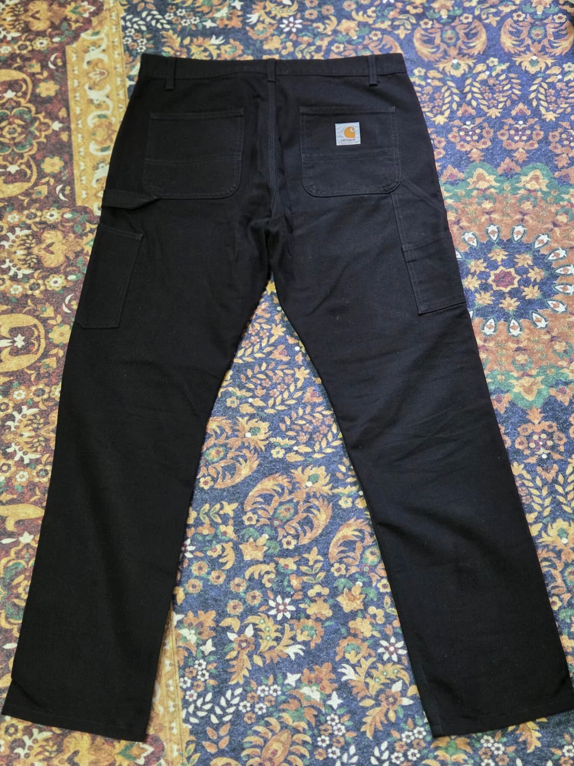 칼하트 블랙 카펜터팬츠 상품이미지2