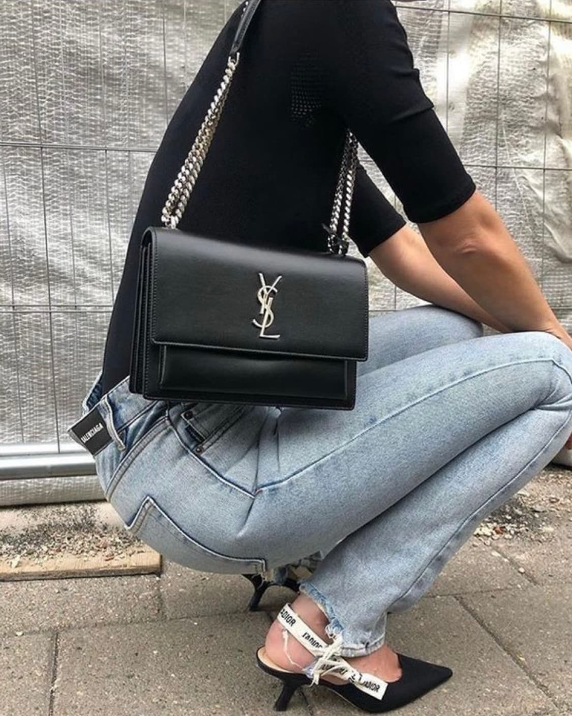 생로랑 선셋 백 미디엄 상품이미지10