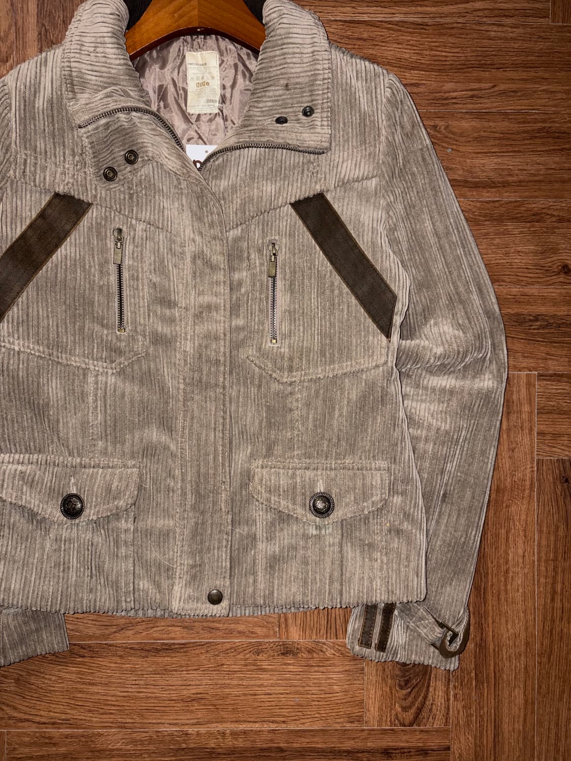 코듀로이 디테일 빈티지자켓 상품이미지5