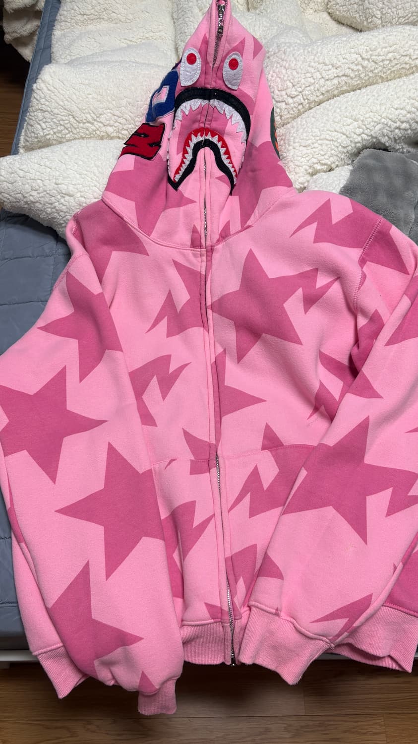 베이프 후드집업 XXL 상품이미지3