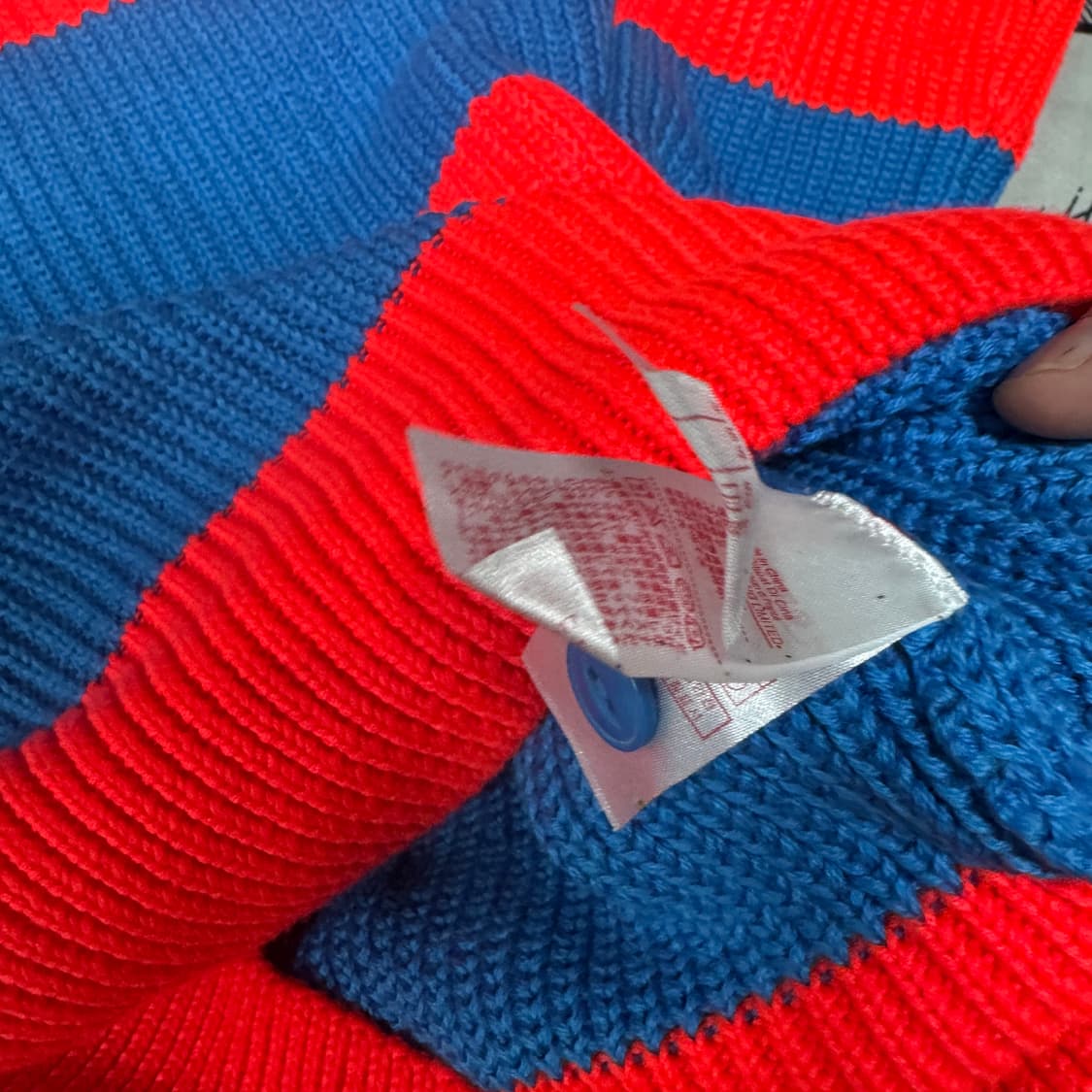 라코스테 단가라 니트 여성 S사이즈 상품이미지5