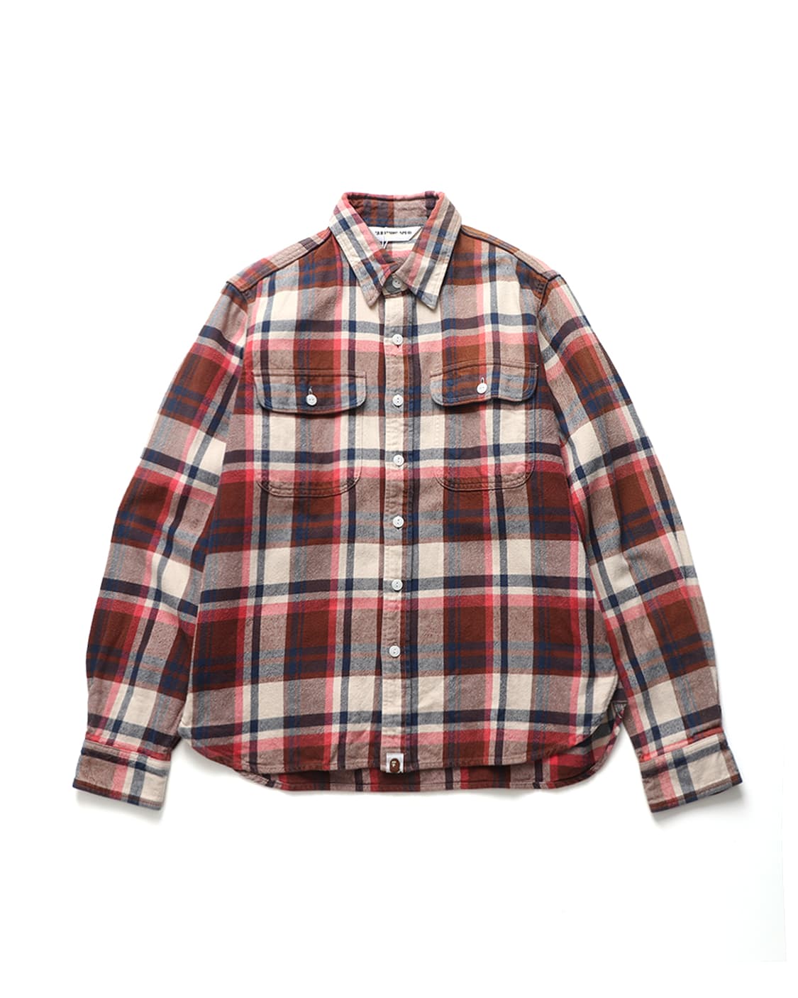 A BATHING APE BAPE Check Flannel Shirt 상품이미지1