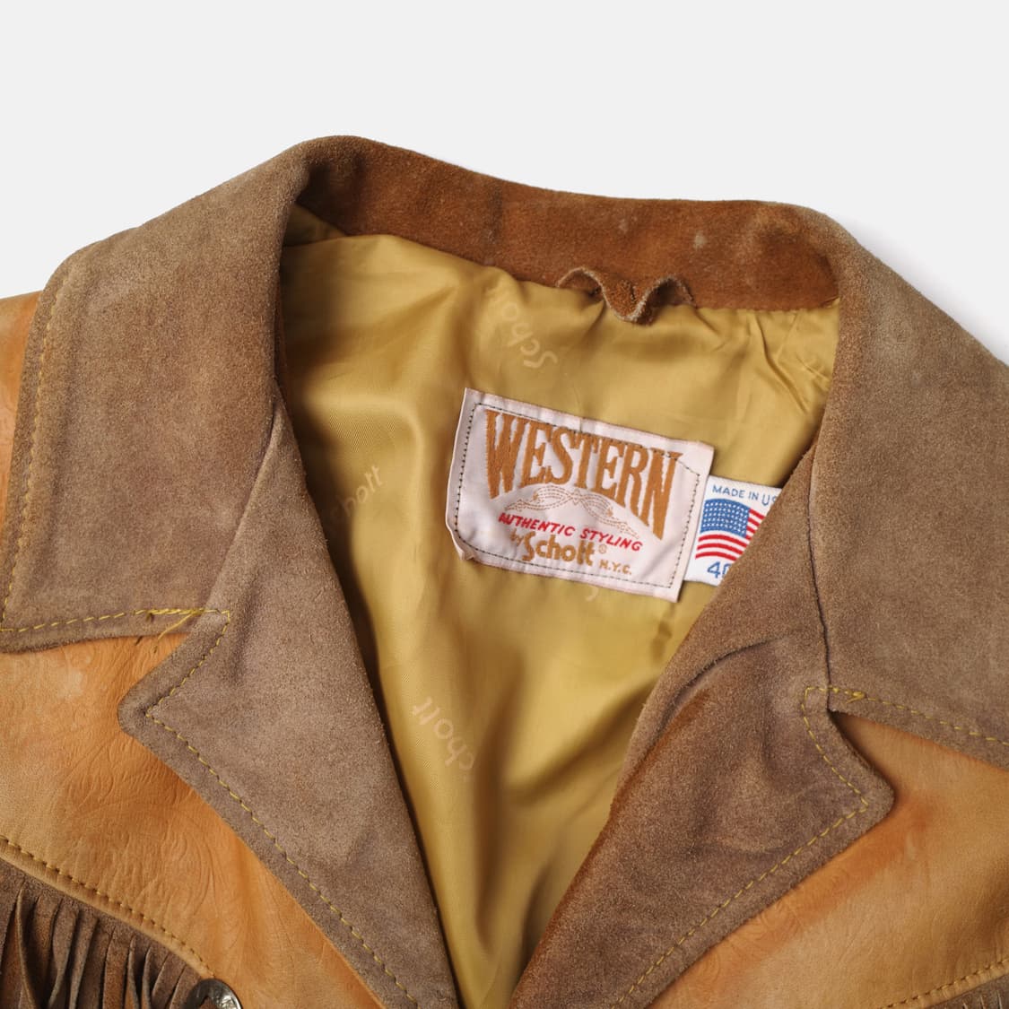 1980's Schott Western Fringe Jacket 상품이미지6