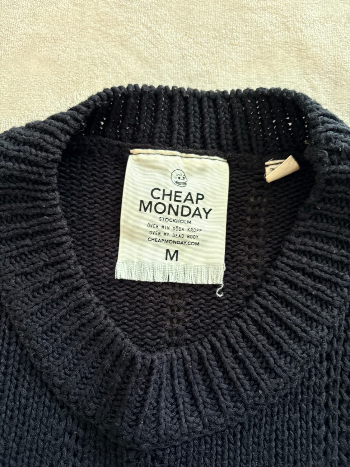 칩먼데이 Midnight Knit 니트, M 상품이미지4