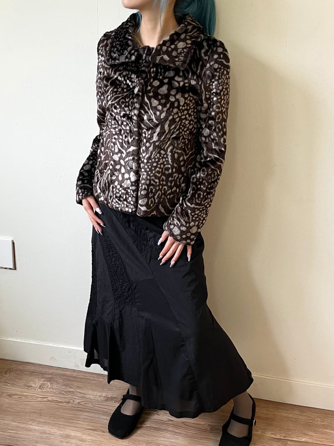 Agnes B 페이블리 퍼자켓 상품이미지5