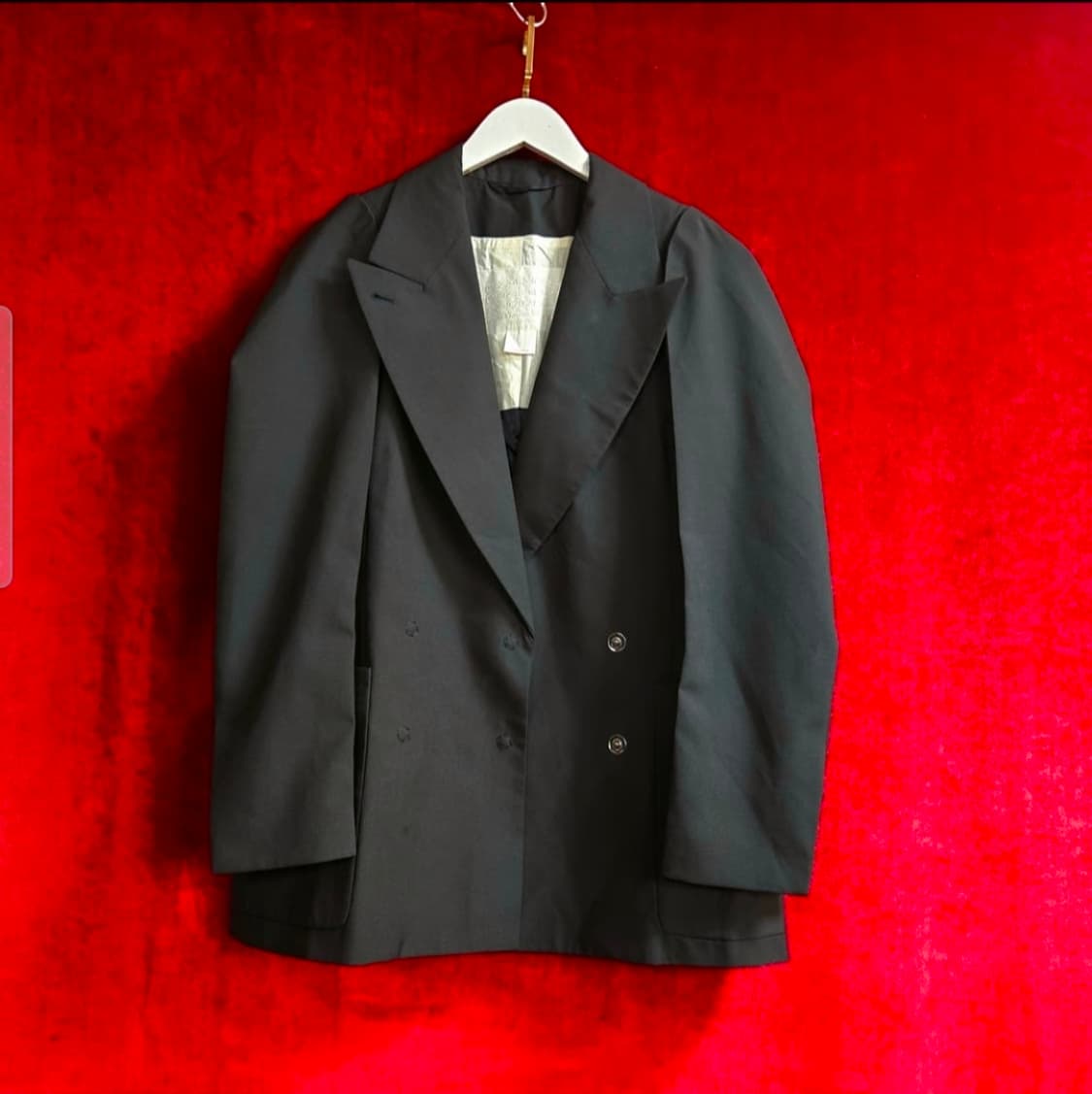 메종마르지엘라 x H&M 파워숄더 더블 버튼 블레이저 상품이미지2
