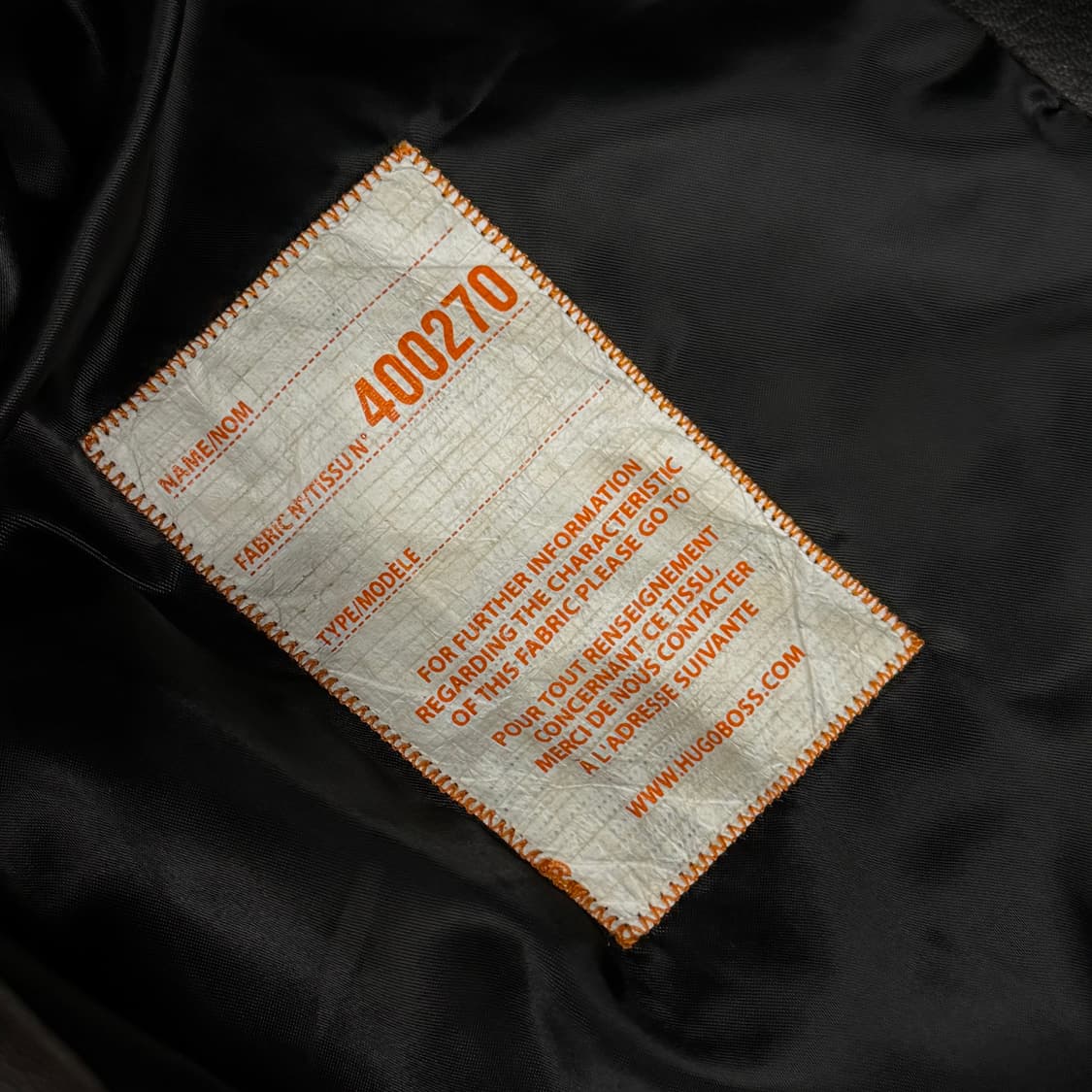 [정품] 휴고보스 엠보 모터사이클 양가죽 레더 자켓 상품이미지6