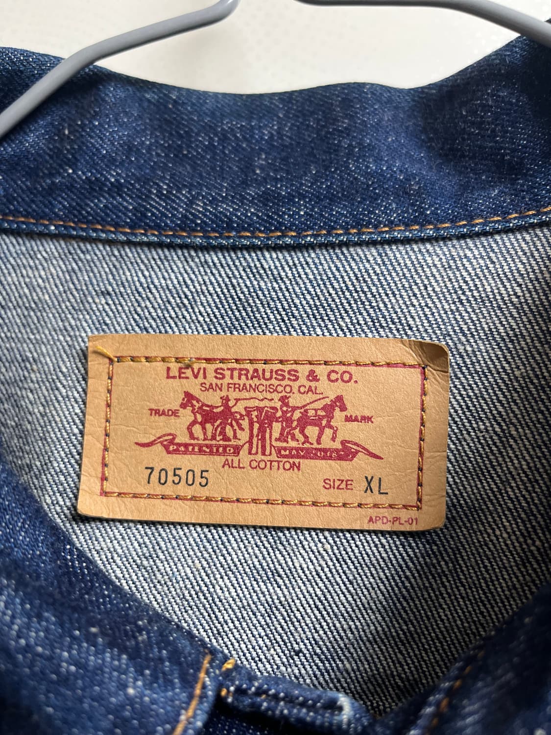 Levis 90s 70505 데님 자켓 상품이미지3