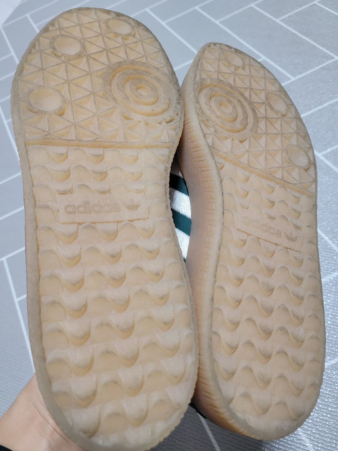 아디다스 삼바 컬리지에이트 그린코어 화이트 245 상품이미지6