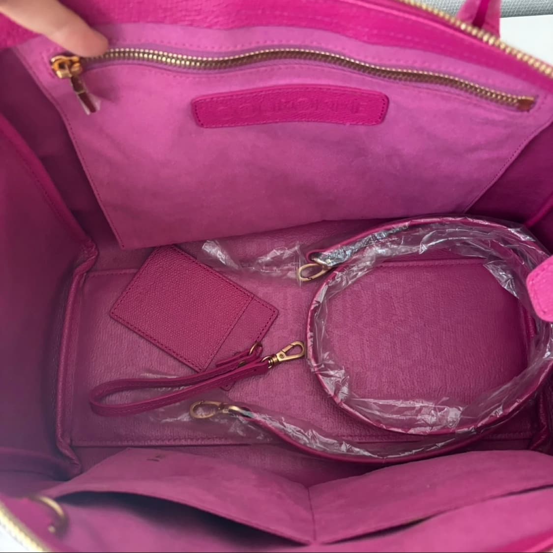 쿠론 쎄콰트레 토트백 핑크 크로스백 상품이미지7