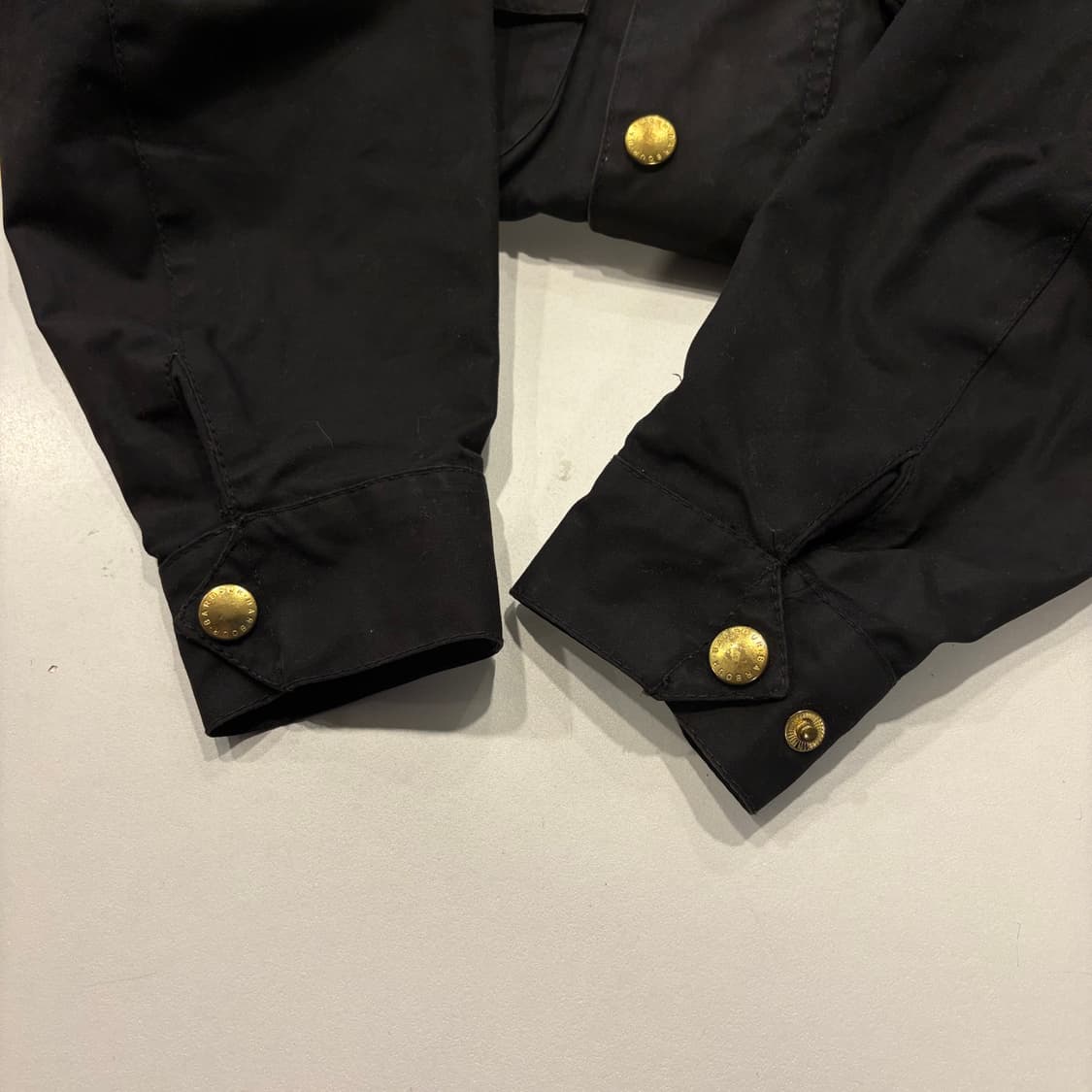 [40] 바버 인터네셔널 포켓 블랙 집업 자켓 D790 상품이미지8