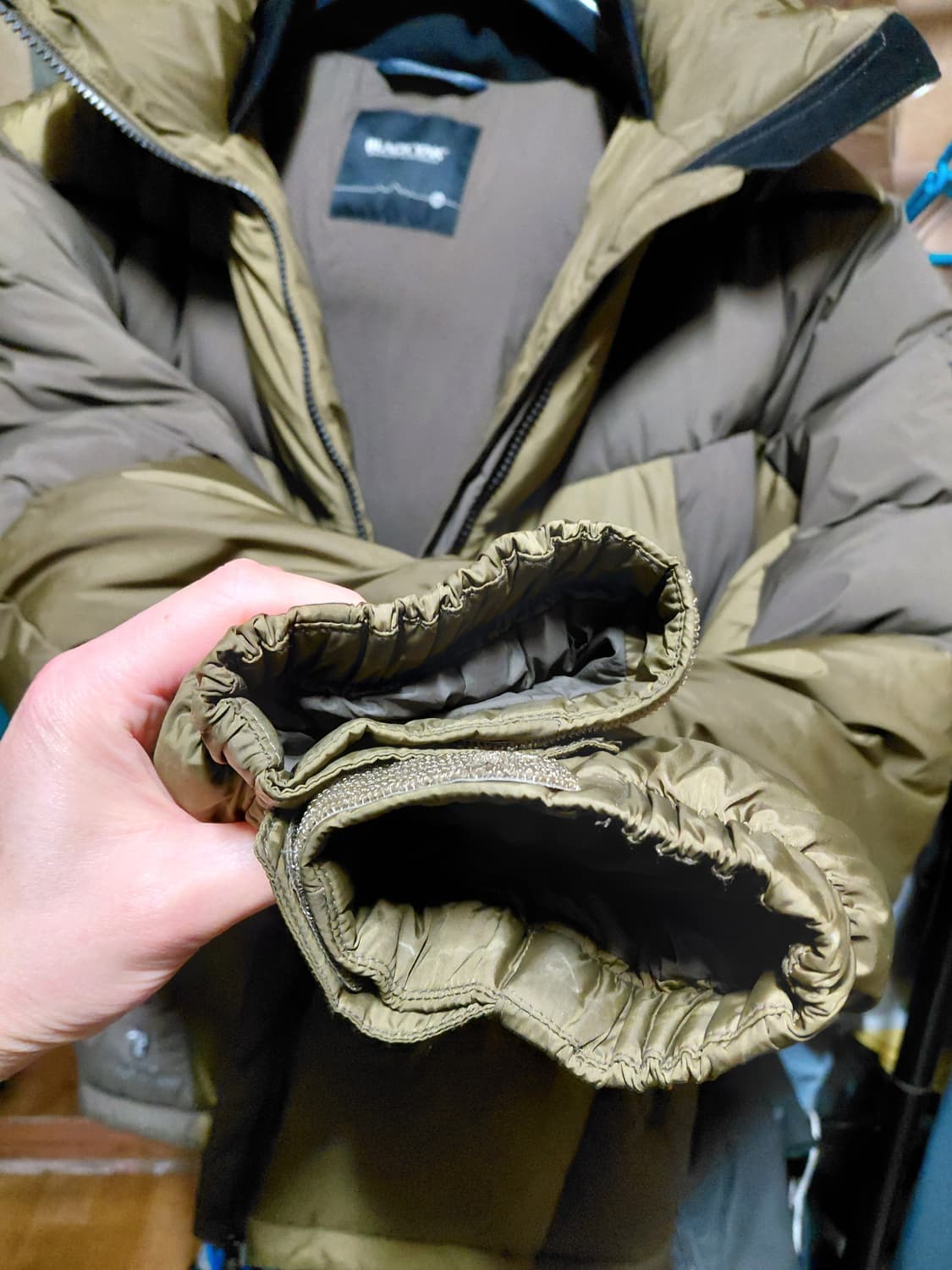 [블랙야크]익스트림 피크 구스다운 패딩 105사이즈 상품이미지9