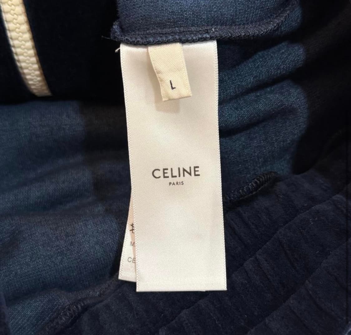 [리오브전포점] 셀린느 트리오페 벨루어 트랙 벨벳 집업 상품이미지5