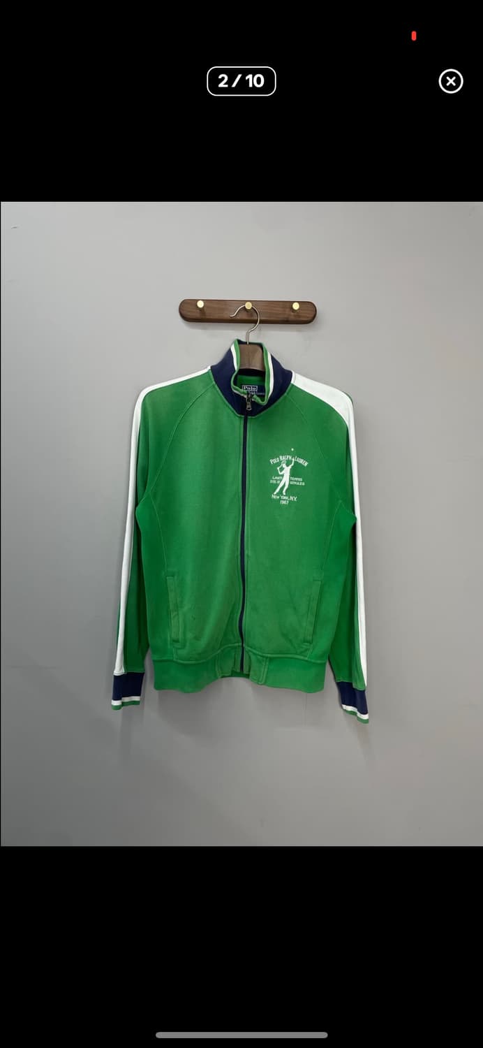 폴로랄프로렌 포레스트힐 테니스 그린 코튼 집업자켓 A2819 상품이미지2