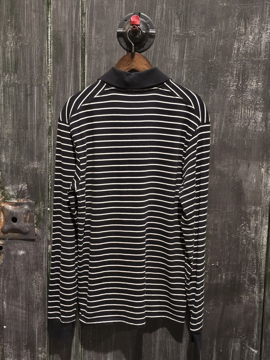 Stone Island Denims Striped Polo Shirt 상품이미지8