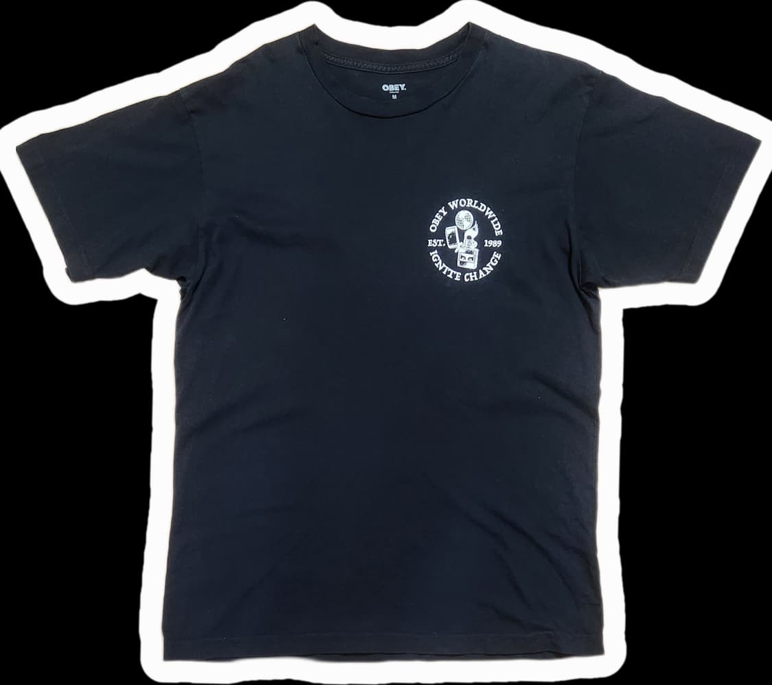 오베이 반팔 티셔츠 상품이미지1