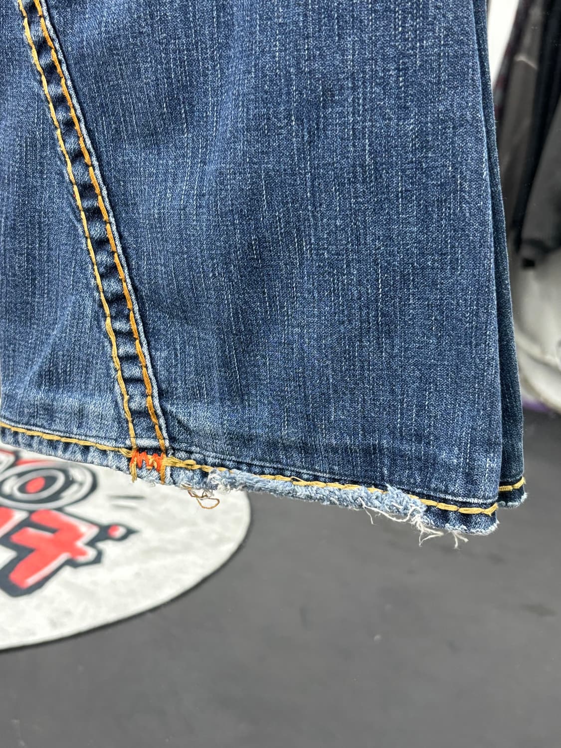 트루릴리전 슈퍼 티 데님팬츠 상품이미지6