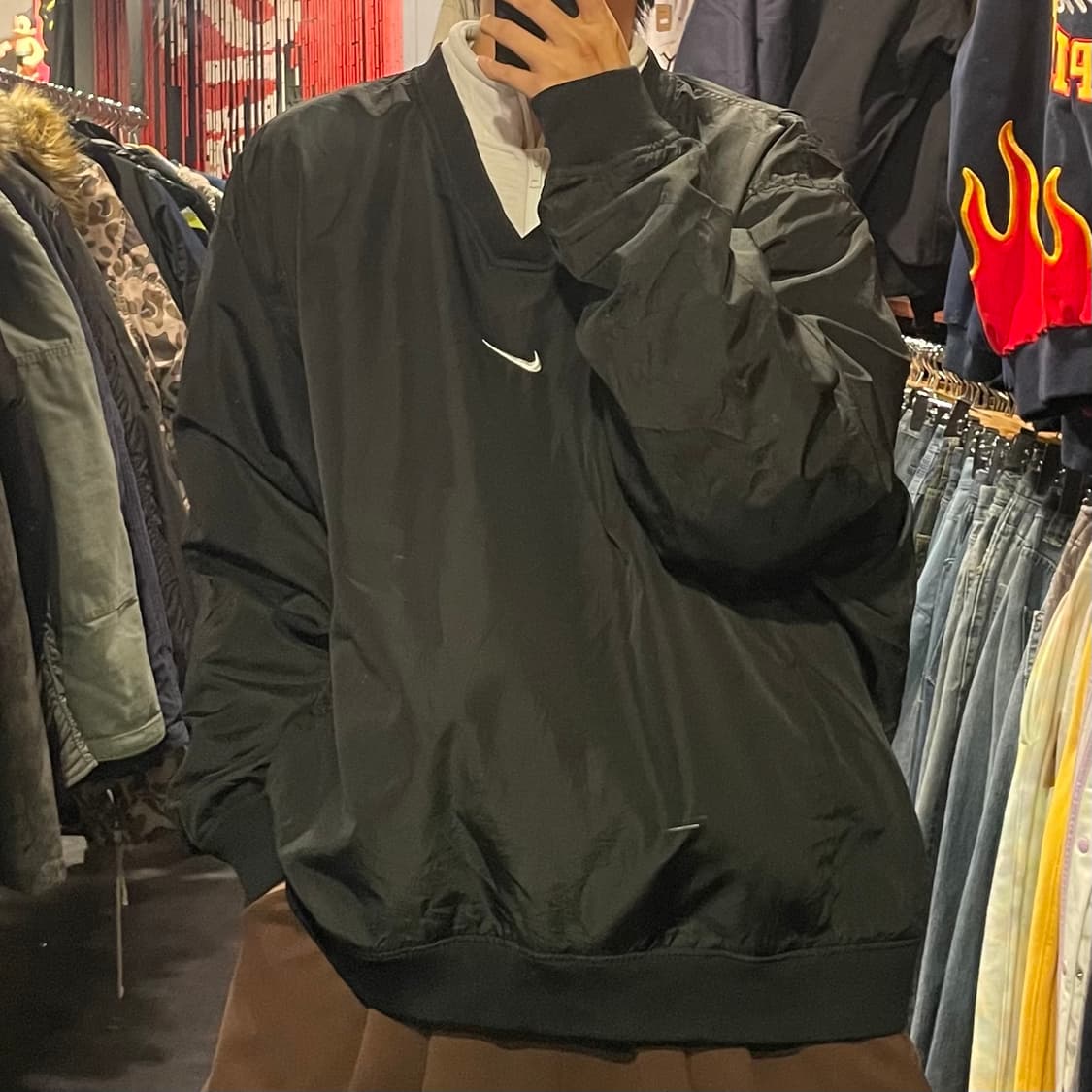 [IM] Nike 나이키 블랙 웜업 상품이미지1