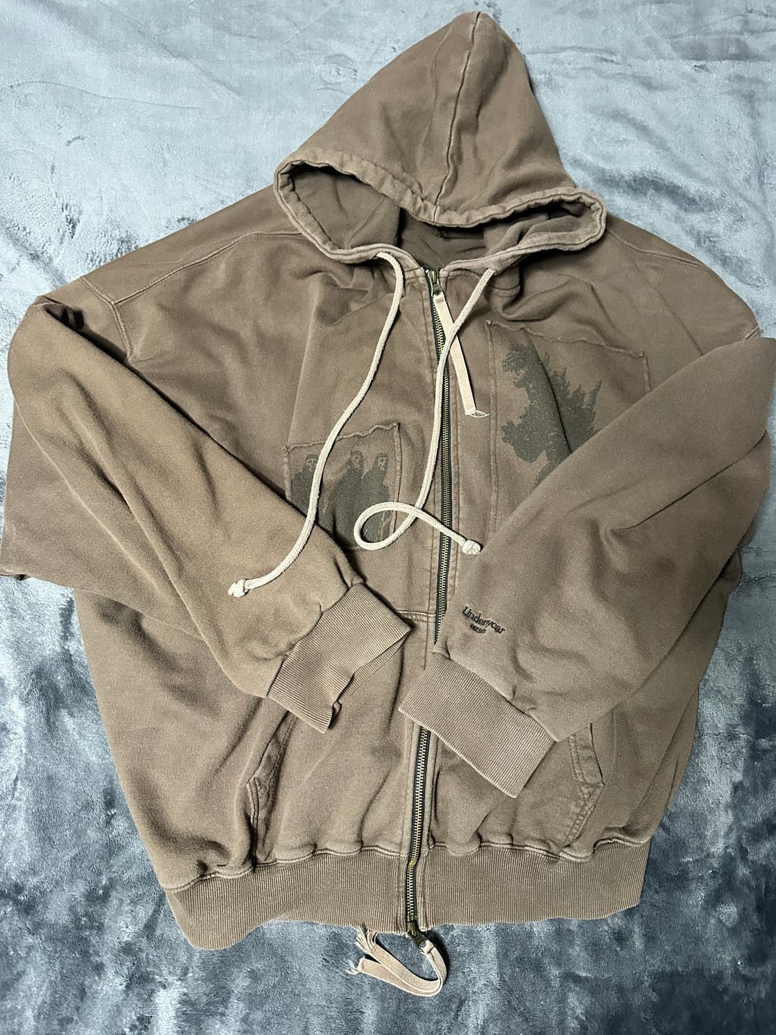 언더마이카 살루드 아카이브 패치 후드집넙 23SS 상품이미지1