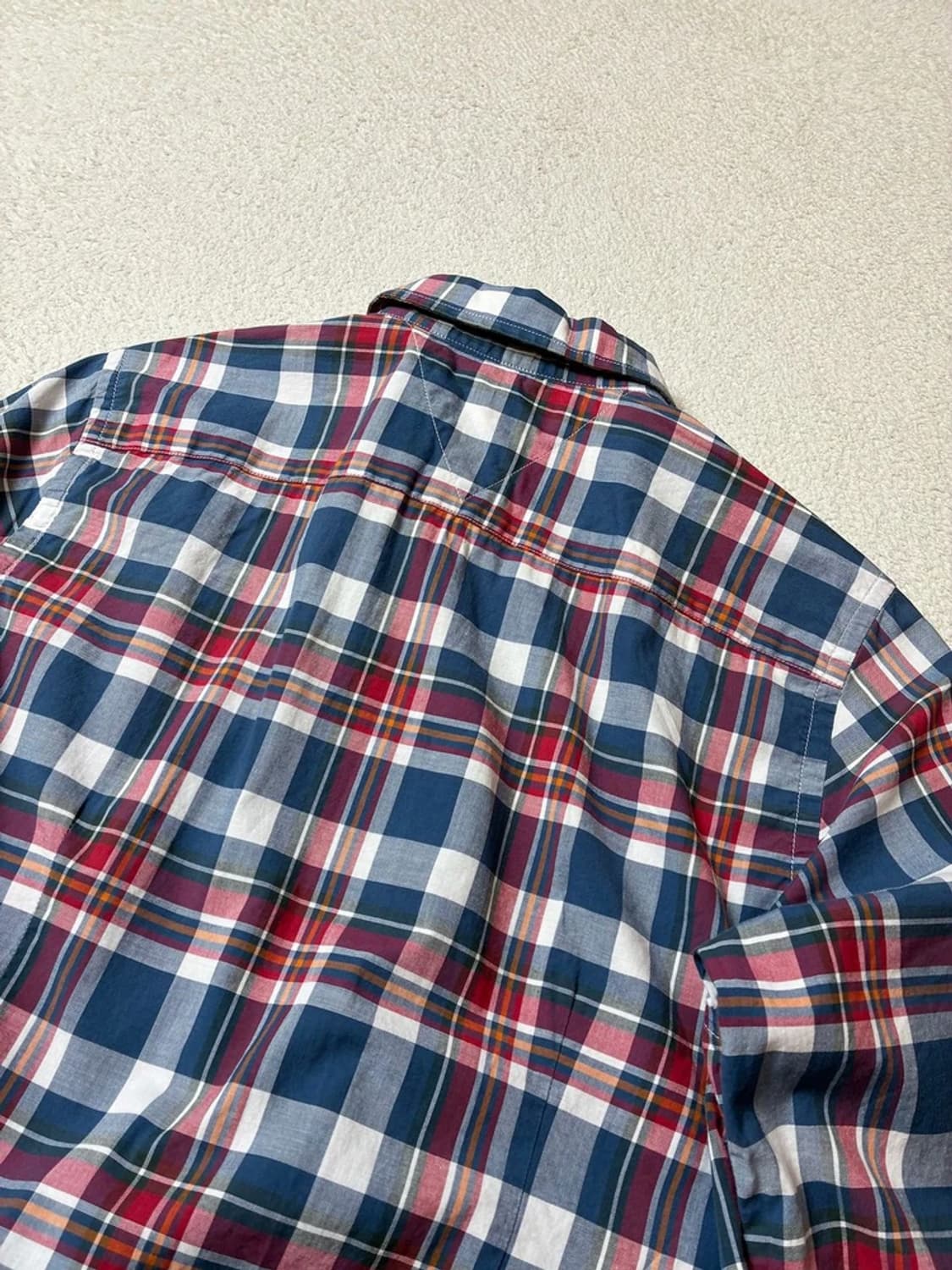 타미힐피거 00's Y2K 컨트리 체크 셔츠 PN8065 상품이미지6
