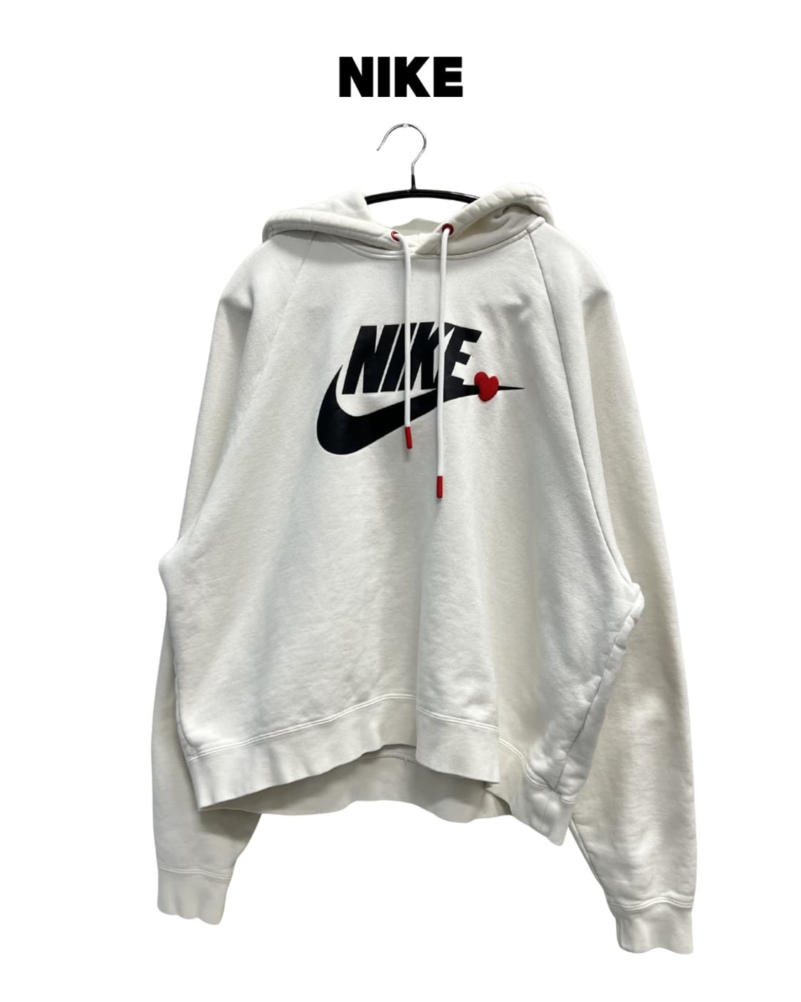 나이키 NSW 발렌타인 한정판 후드 티 화이트 상품이미지1
