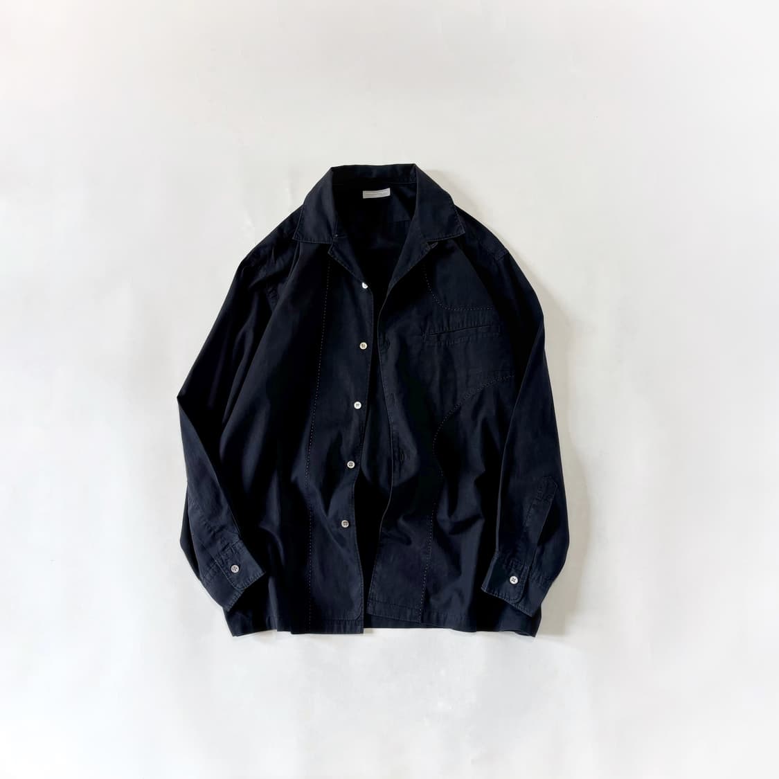 Comme des Garçons블랙 미니멀 셔츠 상품이미지1