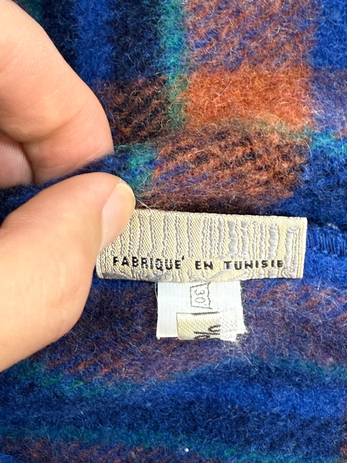 노스웨이브 90‘s 라나 울 체크 후드 자켓 상품이미지8