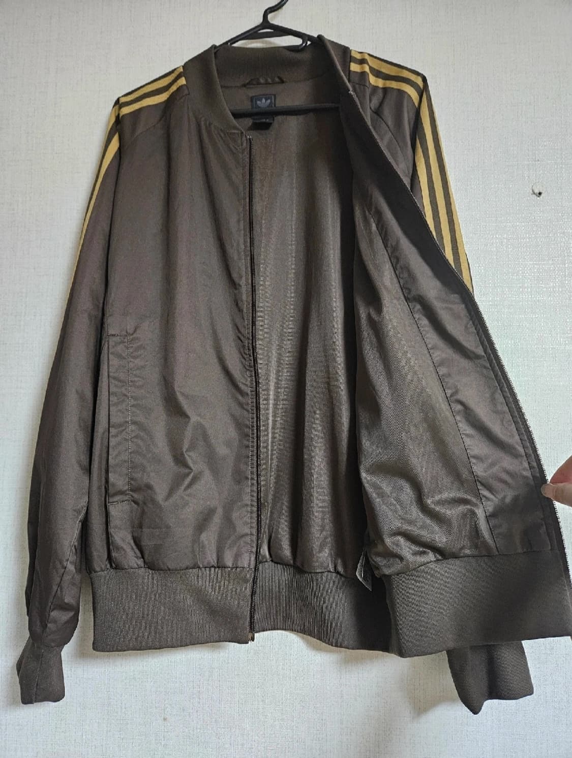 아디다스 올드스쿨 브라운 골드라인 져지 상품이미지2