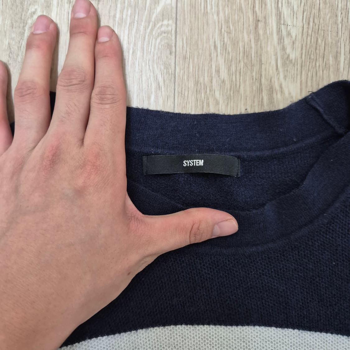 한섬 시스템 여성 라운드 니트 상품이미지4