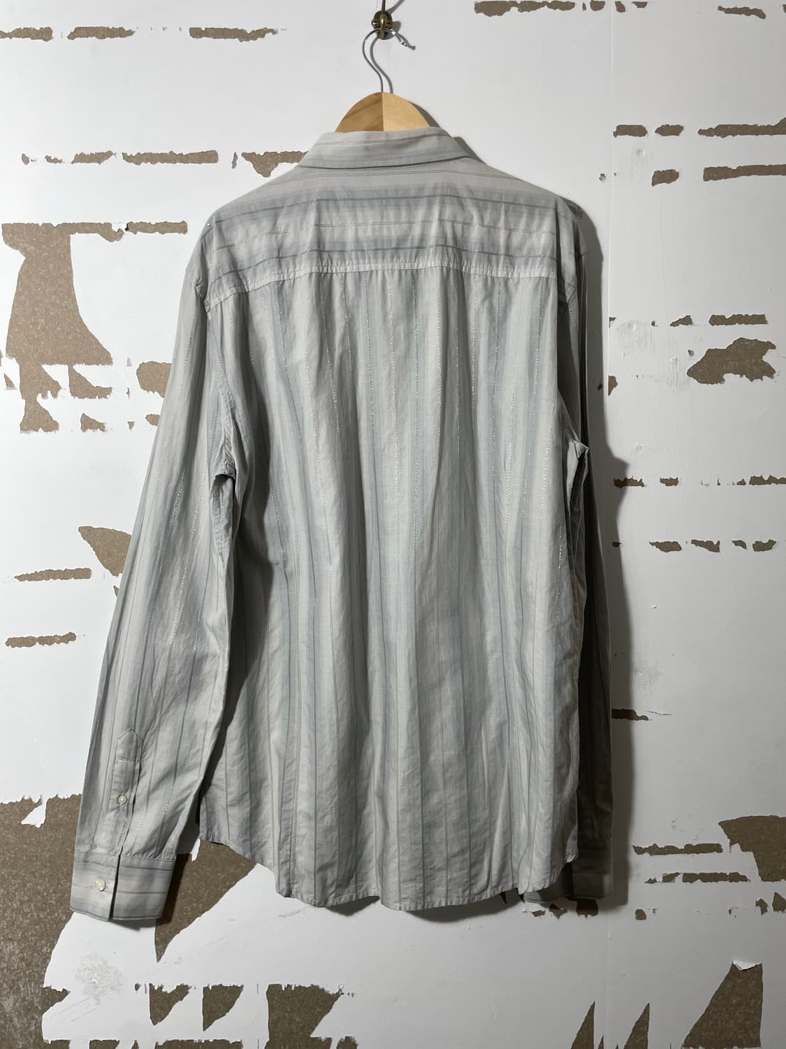 글리터 스트라이프 셔츠 상품이미지2