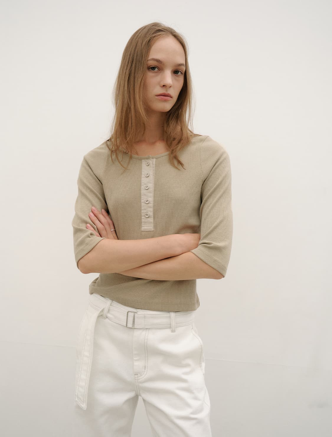 로우타이드 헨리넥탑 상품이미지2