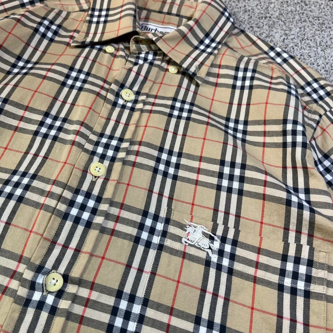 버버리 노바체크 셔츠 상품이미지2