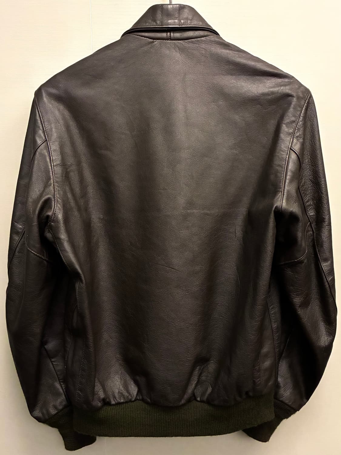 (36/97)USA spiewak 스피왁 골든플리스 A-2 레더 가죽자켓 상품이미지2