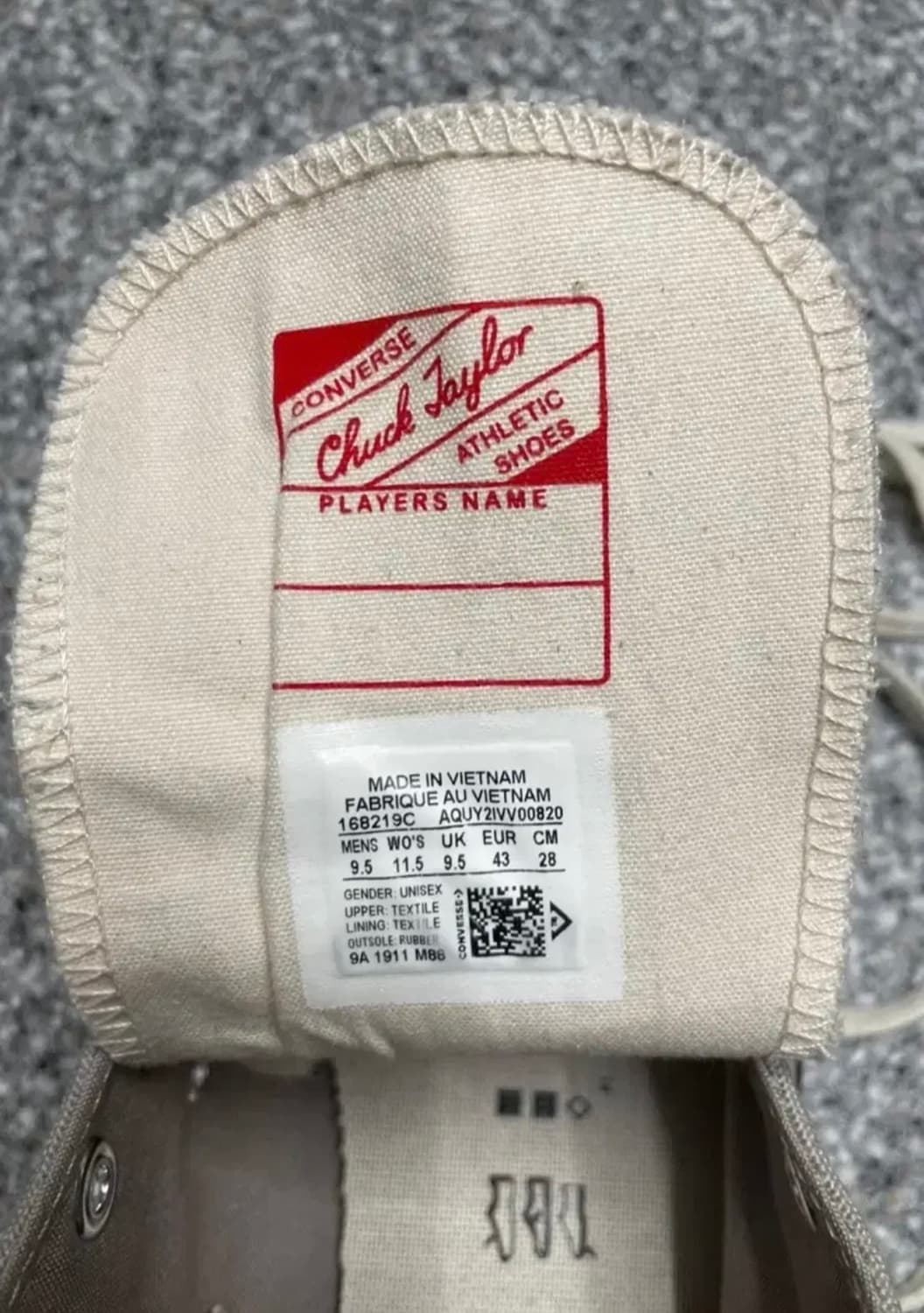 컨버스 X 피어 오브 갓 에센셜 척 70 하이 그레이 상품이미지3