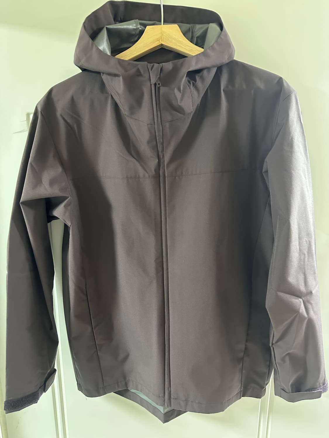 [S] 무인양품 바람막이 자켓 S 다크퍼플 상품이미지4