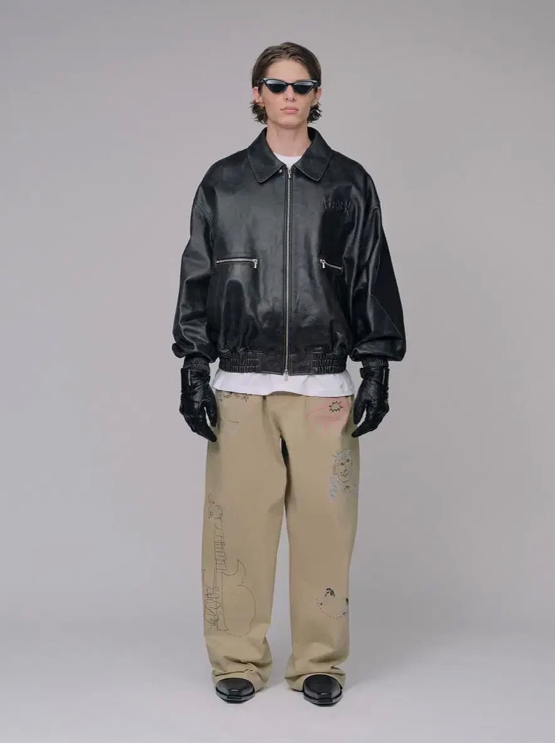 stu 행크 가죽자켓 m 상품이미지6