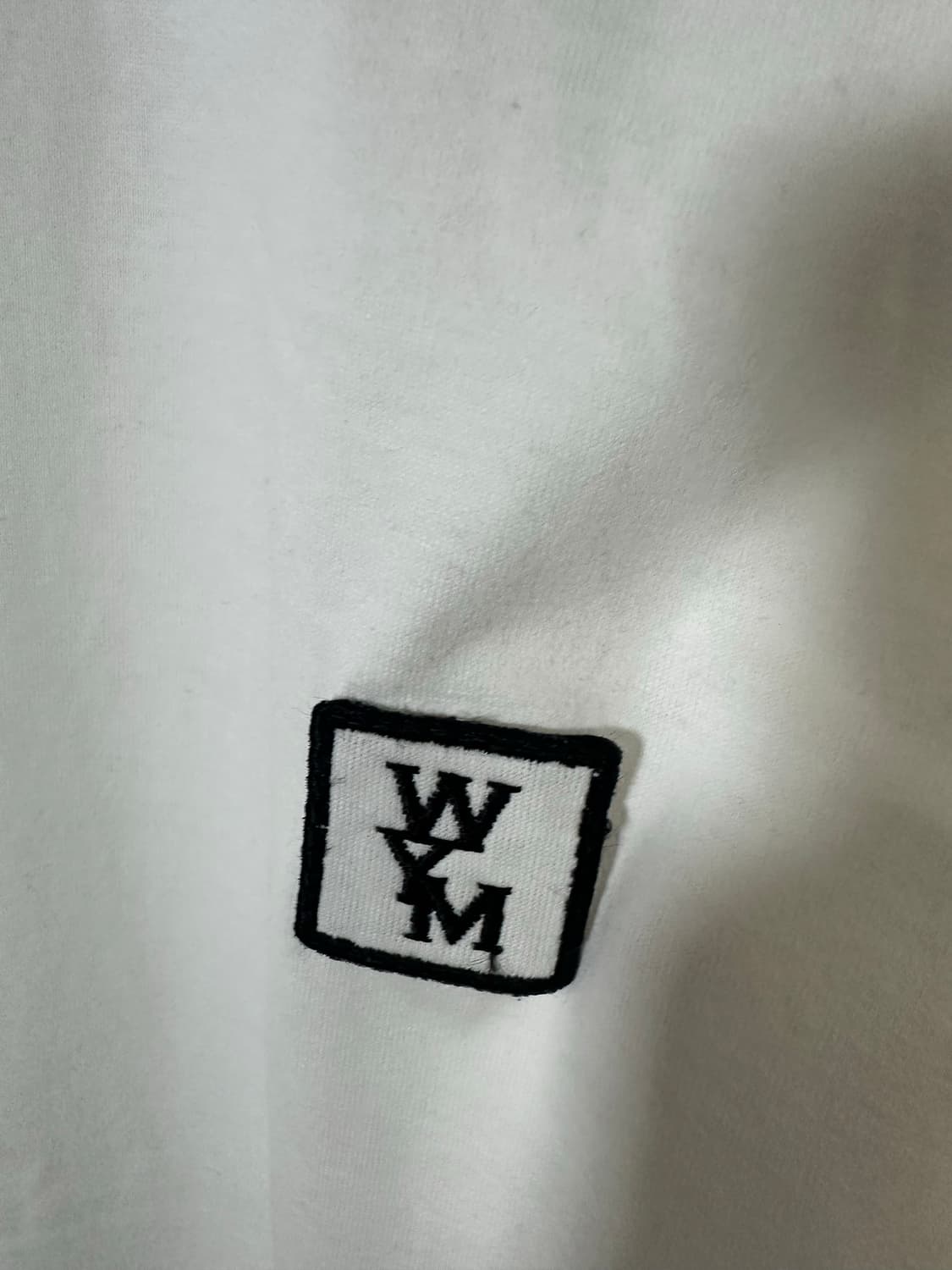 우영미 백로고 반팔 화이트 (52) 상품이미지4