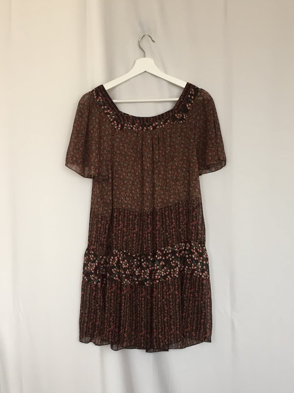 678. chiffon full warm flowers dress 상품이미지5