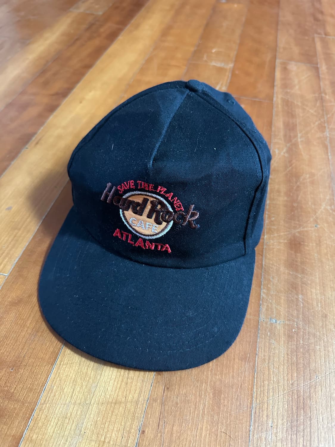 90s OG HardRock ATLANT logo 5패널 캡 상품이미지1