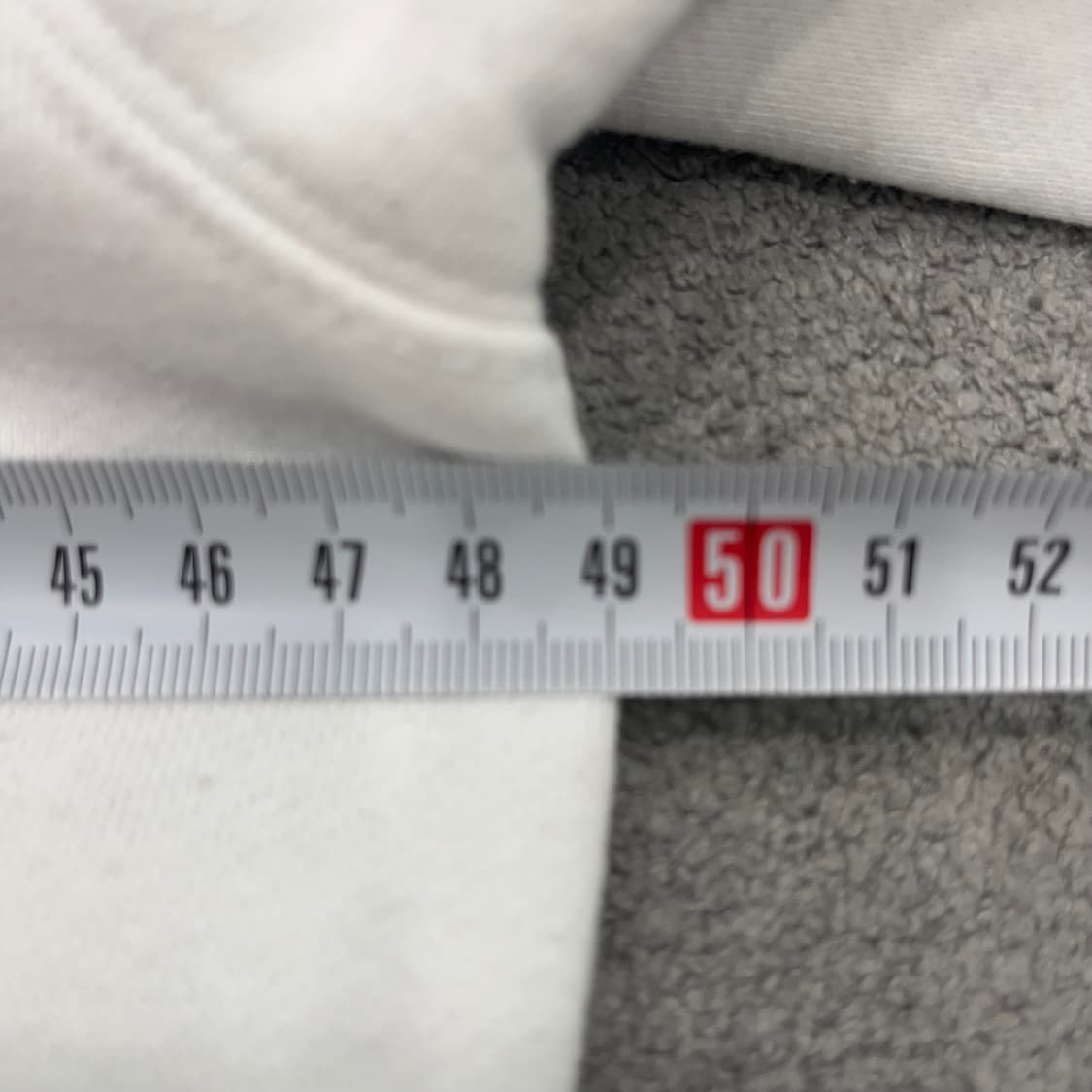 S 반스 흰색 후드티 상품이미지8