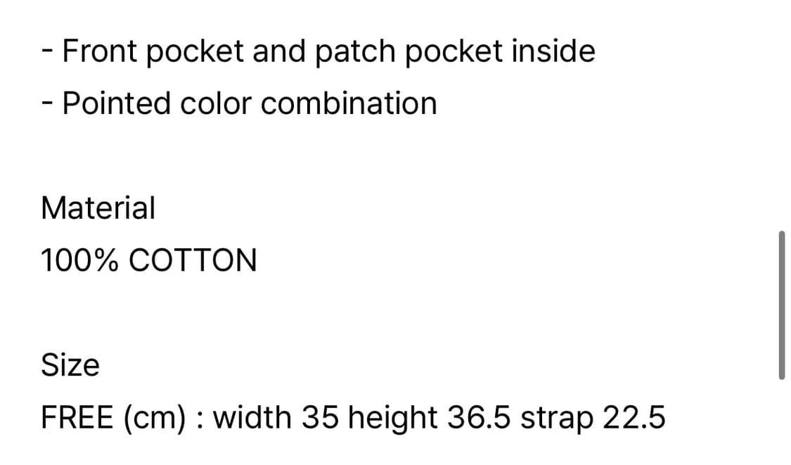 COSMOSS GARDEN COTTON TOTE BAG (MAGENTA) 상품이미지4