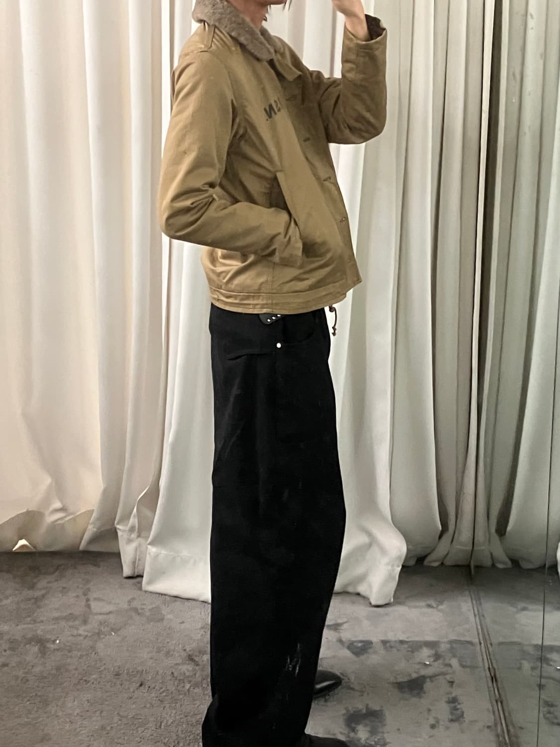 아비렉스 베이지 N-1 덱자켓 M 상품이미지8