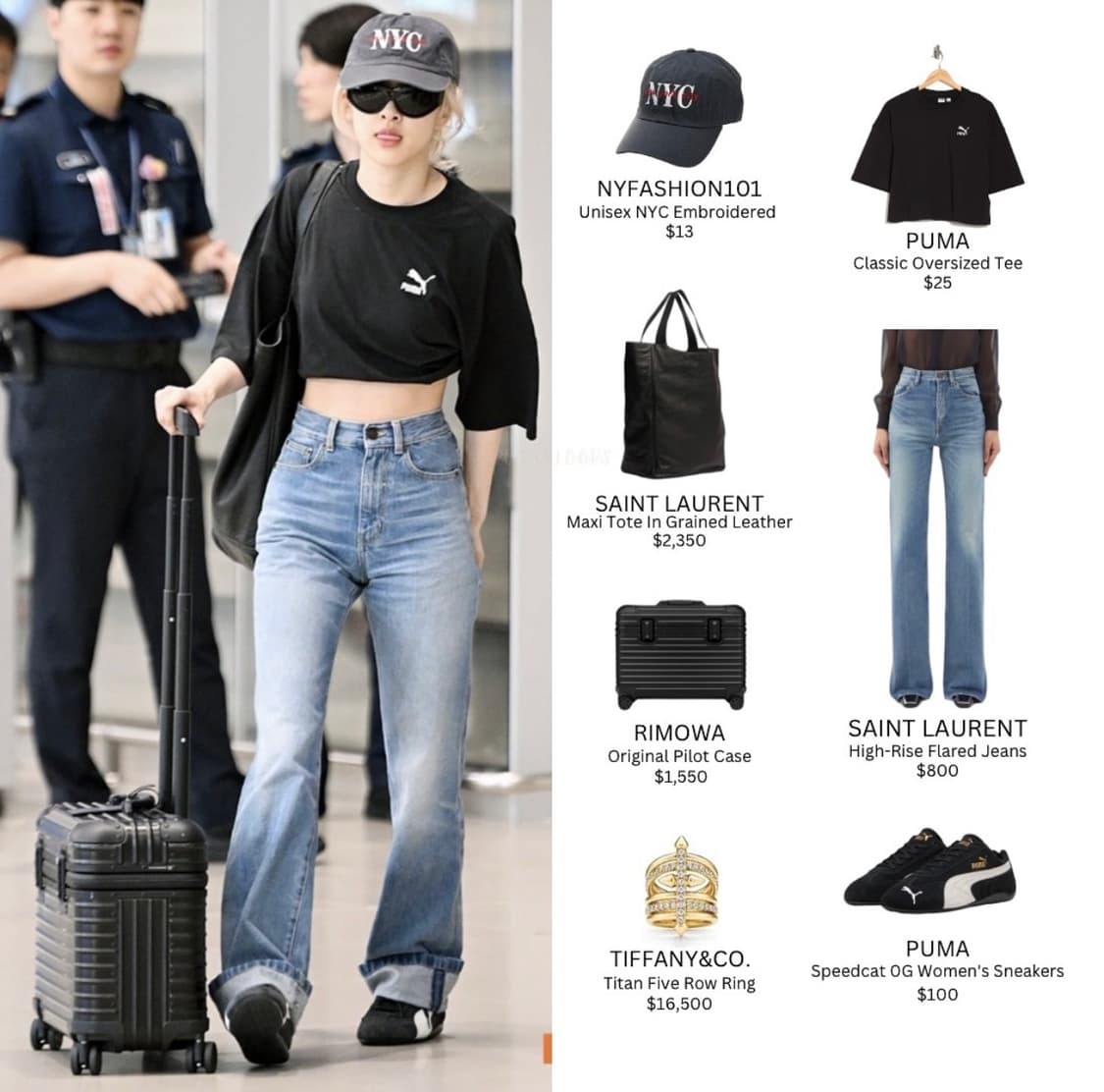 생로랑 / 로제 캣아이 선글라스  상품이미지2