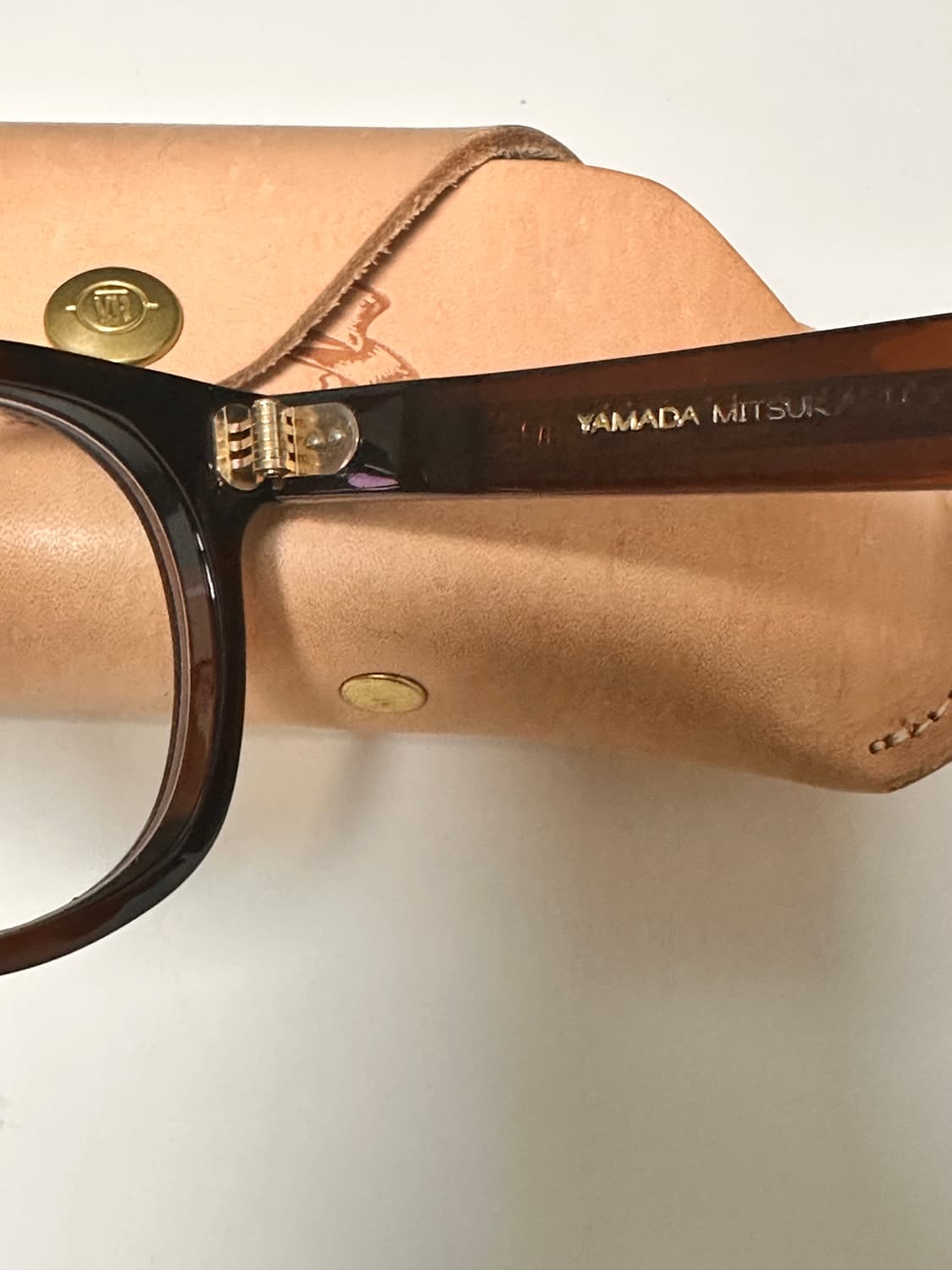 TVR 야마다 시리즈2 안경 브라운 상품이미지8