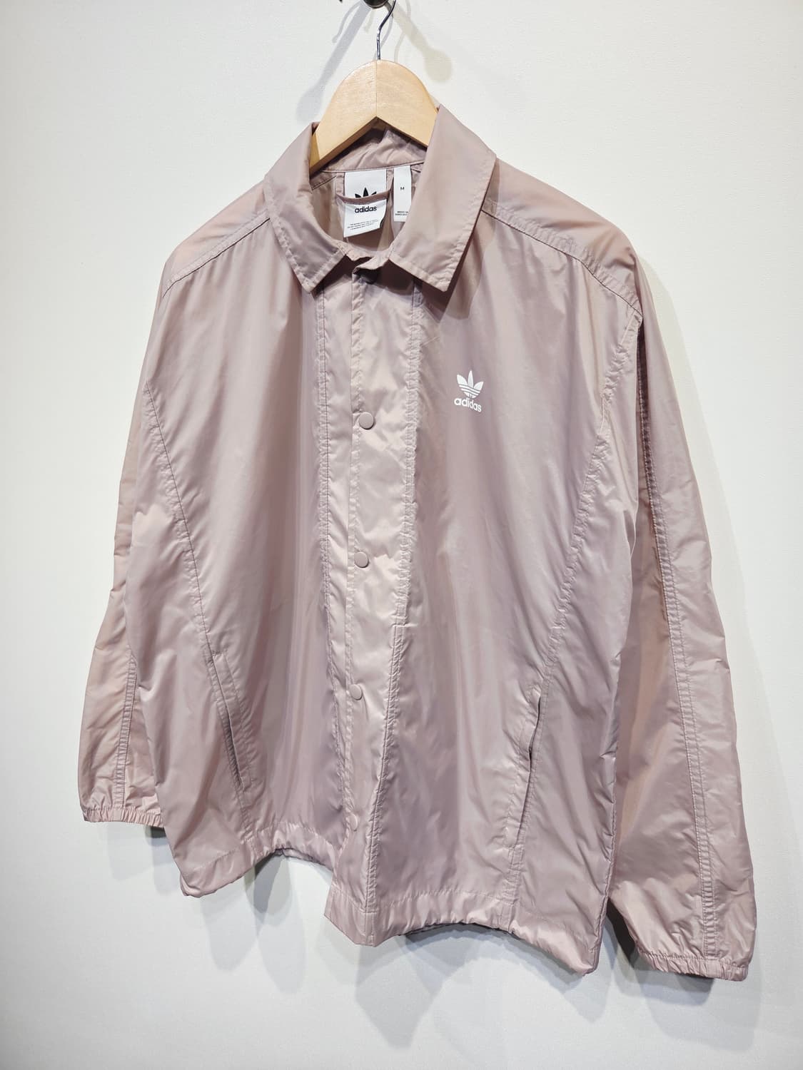 아디다스. 베이지 코치 자켓_M 상품이미지5