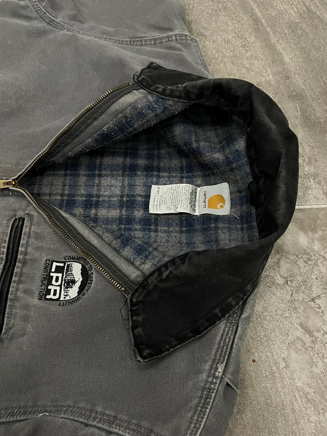 (XL) 칼하트 디트로이트 자켓 J97 MTL 메탈 상품이미지7