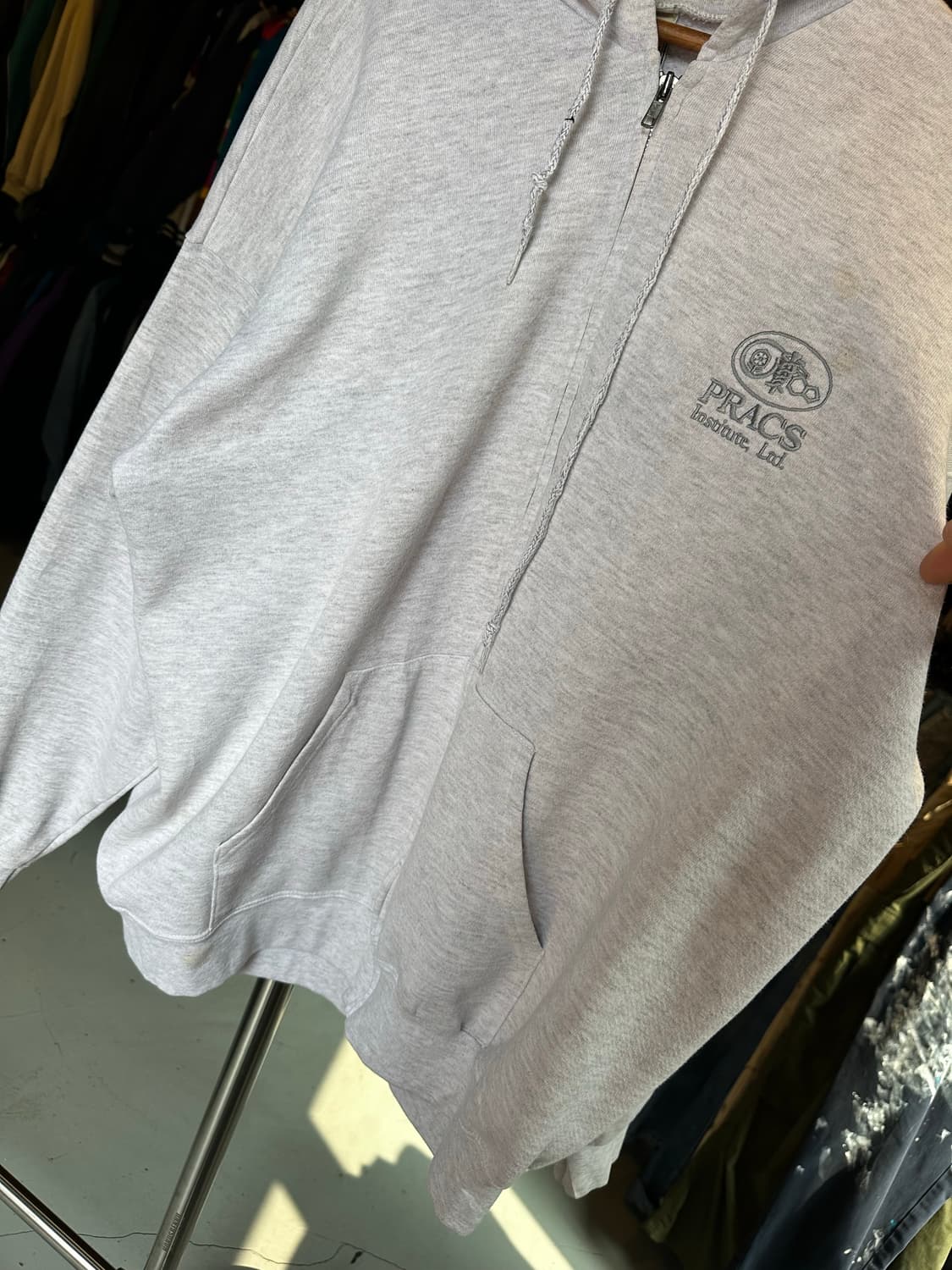 Old 리 Lee 헤비웨이트 집 스웻후드 상품이미지5