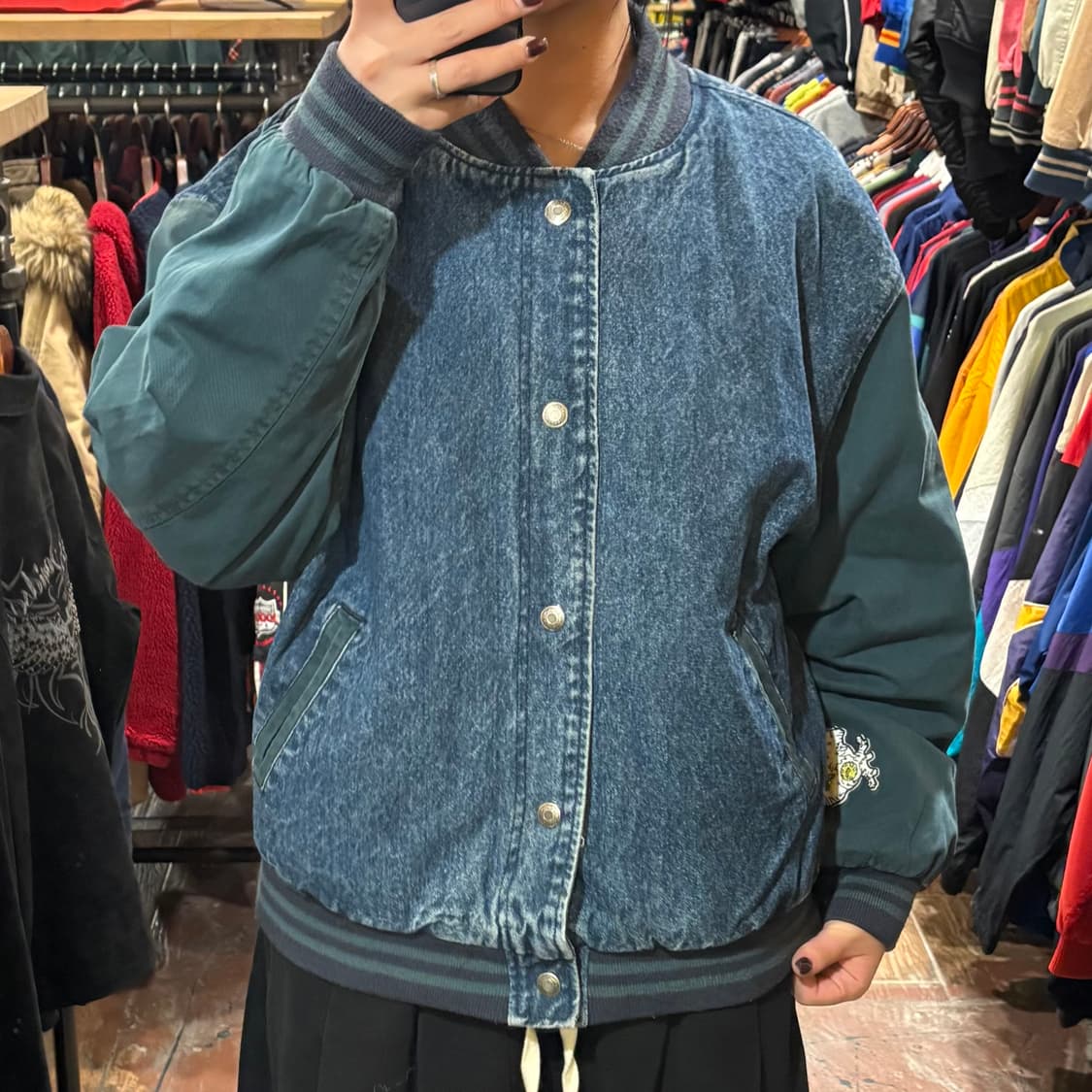 [HI] VTG 데님바시티자켓 진청 상품이미지2