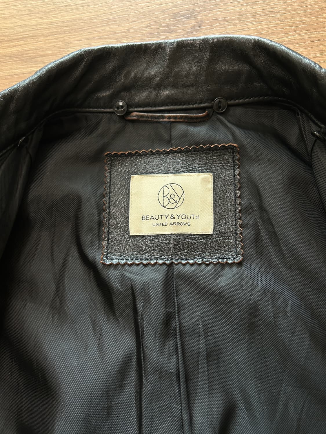 BEAUTY & YOUTH 말가죽 자켓 상품이미지5