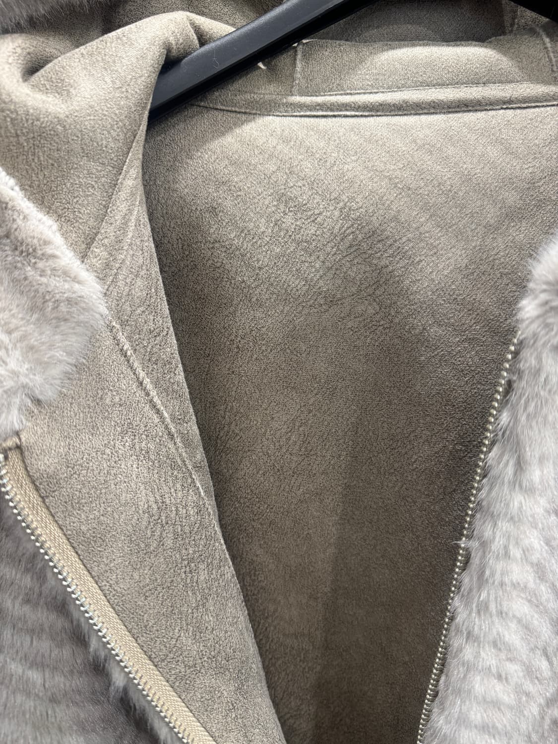 vintage 페이크퍼 후드자켓 상품이미지6